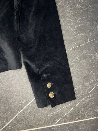 Blazer vintage donna nero