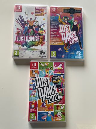Just Dance 2019, 2020 y 2021 Nintendo Switch