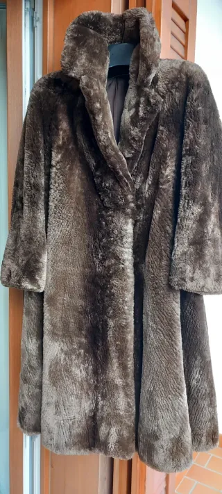 Pelliccia castoro marrone