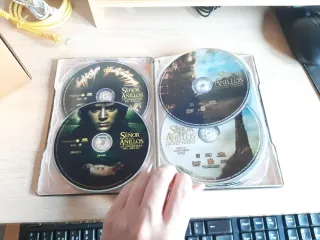 Trilogía El Señor de los Anillos DVD Steelbook