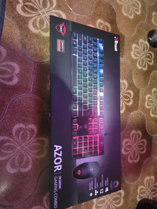 Trust Azor Gaming Combo Teclado y Ratón