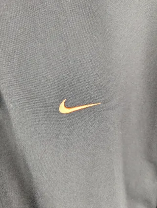 Nike Athletic Track Jacket 2000s Black Beige