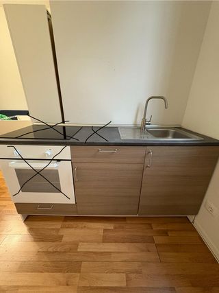 Cucina Ikea Knoxhult Marrone/Bianca