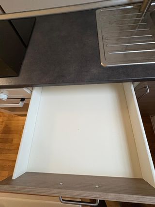 Cucina Ikea Knoxhult Marrone/Bianca