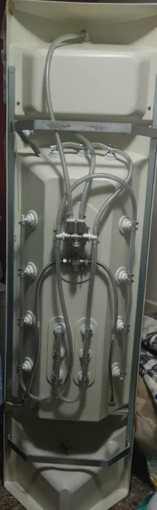 Columna Ducha Hidromasaje Blanca