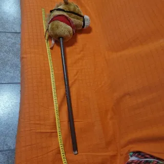 Caballito de palo vintage años 60  Juguete antiguo