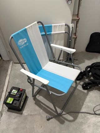 4 Sillas de Playa Plegables