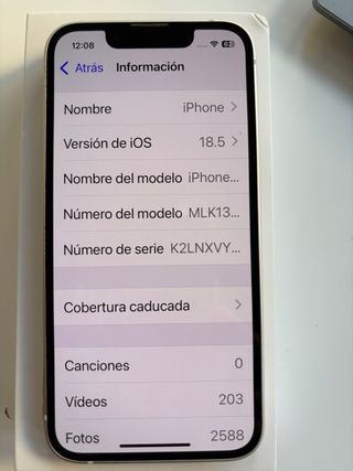 iPhone 13 mini 128GB bianco