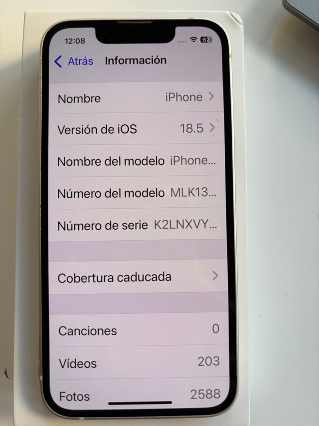 iPhone 13 mini 128GB bianco