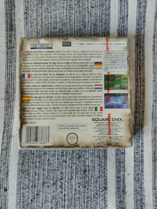 🇪🇦 Precintado Final Fantasy IV Game Boy Advance