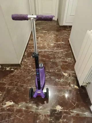 Patinete infantil 3 ruedas morado