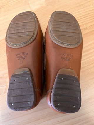 Mocasines de piel marrones