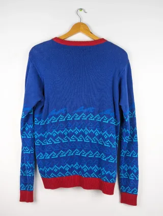 33Degrees Christmas Sweater Santa Elf Boat Ugly Xm