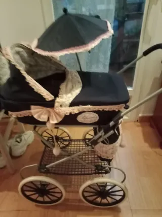 Carrito de muñecas vintage classie