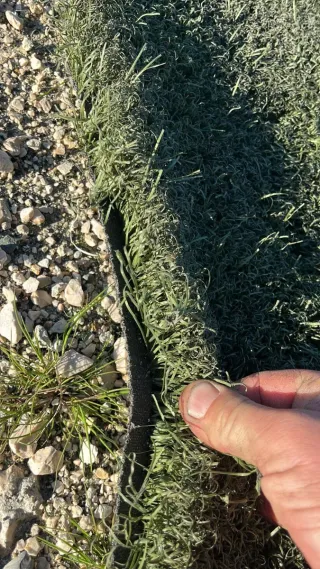 Césped artificial reciclado campos fútbol