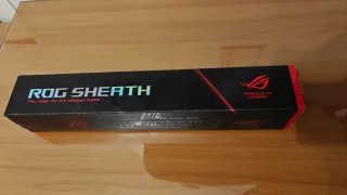 Tappetino Gaming Asus Rog Nero e Rosso