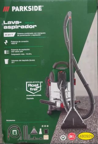 Lava-aspirador tapicerías 2 en 1