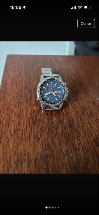 Reloj Festina Cronógrafo Azul y Plateado