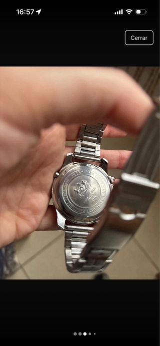 Reloj Festina Cronógrafo Azul y Plateado