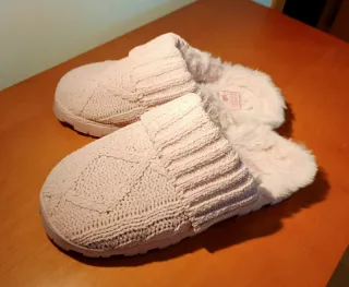 Zapatillas de casa rosas