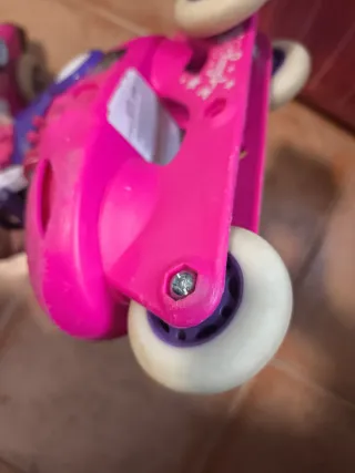 Patines Decathlon Talla 26-28 Rosa