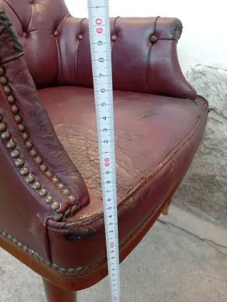 Butacas Chester inglesas antiguas