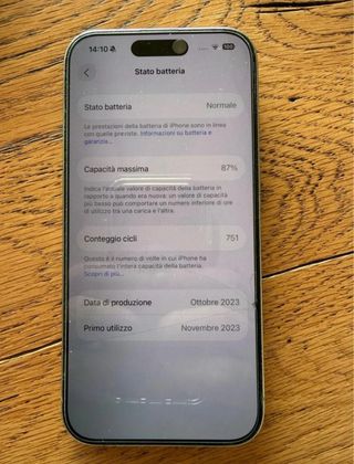 iPhone 15 pro 256 gb