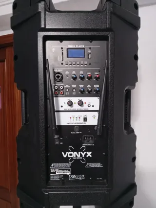 Altavoz profesional amplificado o activo de 15"