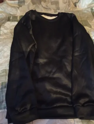 Suéter Térmico Negro Talla XL