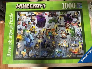 Puzzle Minecraft Ravensburger 1000 piezas