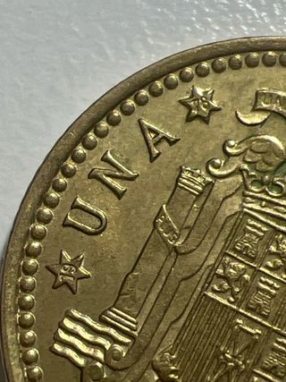 Moneda 1 Peseta 1975 Rey Juan Carlos I