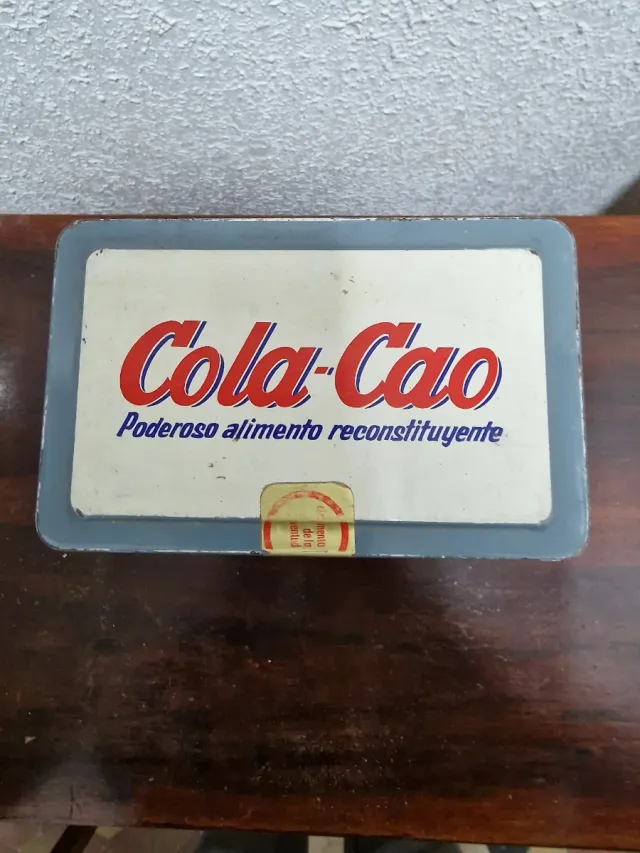 4 Latas Vintage Cola-Cao Anni '70
