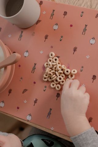 Mantel silicona bebé estampado animales