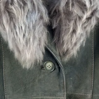 Abrigo vintage piel de los años 70