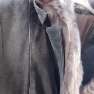 Abrigo vintage piel de los años 70