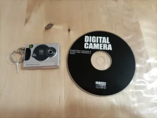 Mini Cámara Digital Plata