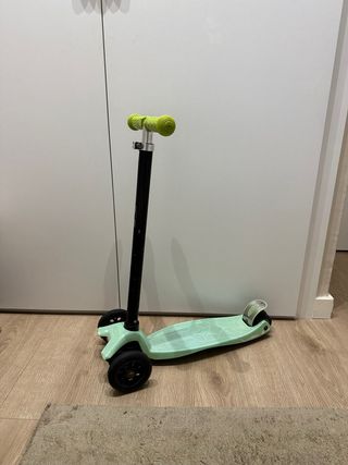 Patinete infantil 3 ruedas verde