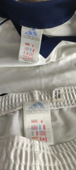 Equipación Real Madrid Retro Niño Adidas Talla S