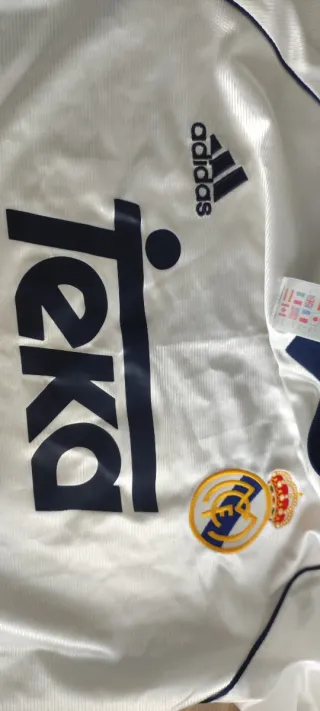 Equipación Real Madrid Retro Niño Adidas Talla S