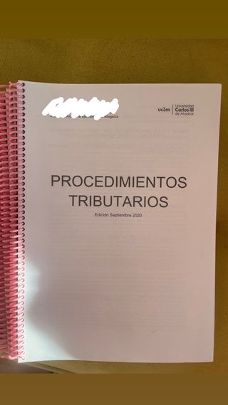 Apuntes Tributario UC3M