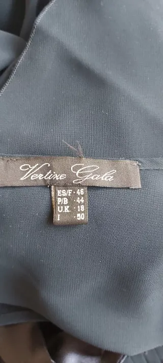 Vestido fiesta azul marino