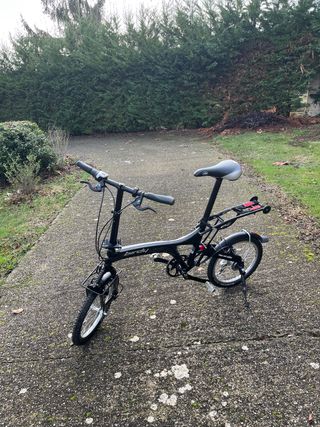 Bicicleta Plegable Birdy Negra