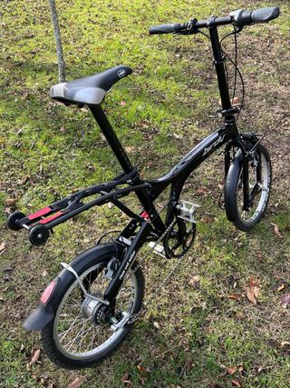 Bicicleta Plegable Birdy Negra