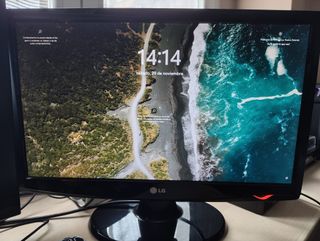 Monitor LG 21-22 Negro/Rojo