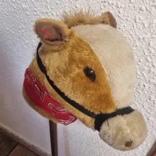 Caballito de palo vintage años 60 Juguete antiguo