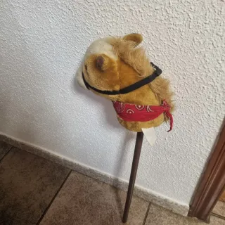 Caballito de palo vintage años 60 Juguete antiguo