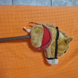 Caballito de palo vintage años 60 Juguete antiguo