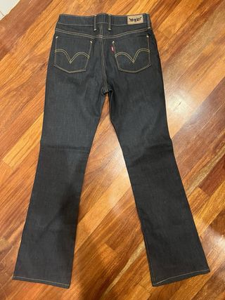 Pantalón Levi's Mujer 629 Bootcut Azul