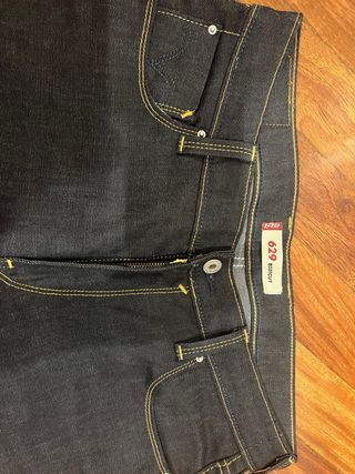 Pantalón Levi's Mujer 629 Bootcut Azul
