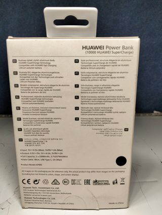 Huawei Power Bank 10000mAh SuperCharge Nero